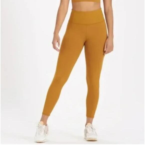 VUORI Rib Studio Legging Mustard Yellow {VV17} - Picture 1 of 6